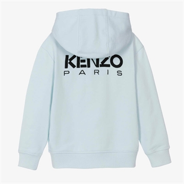 Kenzo sweat zip hoodie K25744 Pale Blue